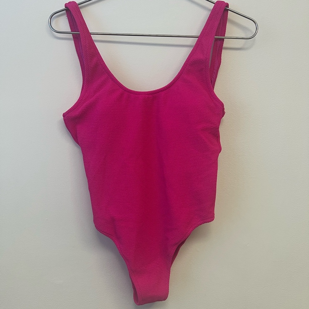 Pink Women's One Piece Swimsuit
